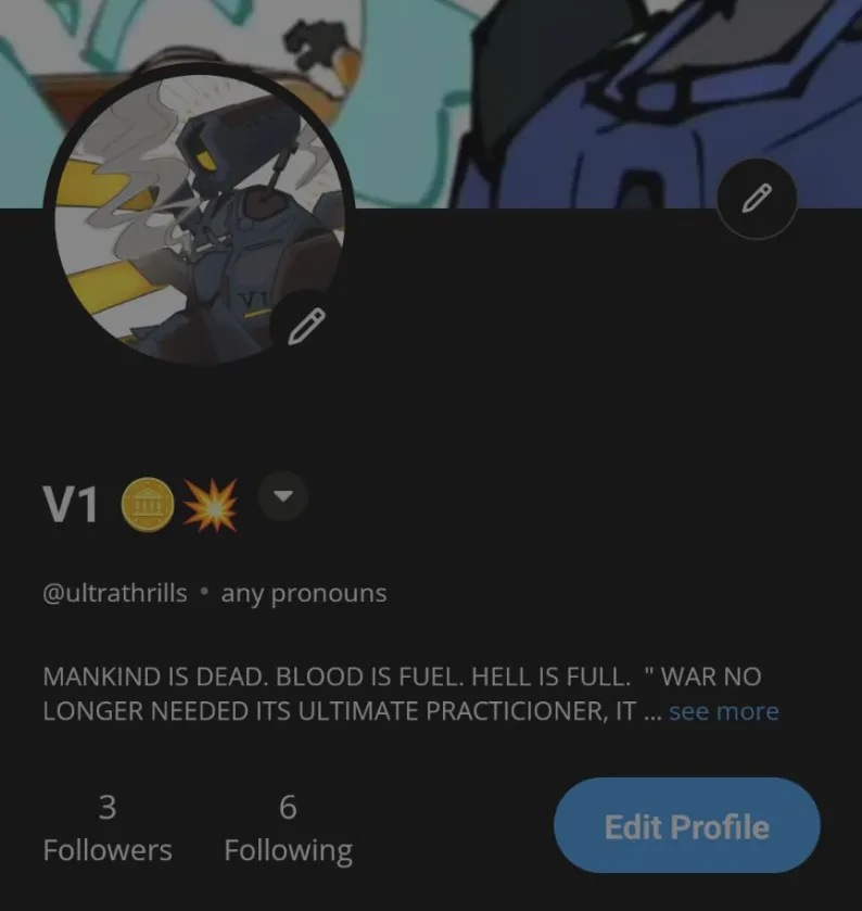 R1's Original Profile.